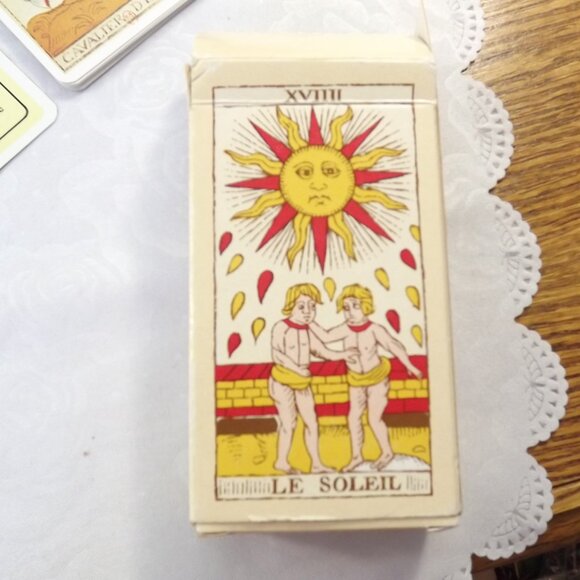 Tarot de Marseille Tarot Card Deck - Le Soleil - Picture 2 of 9